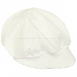 Baby Boys Ivory Poly Cotton Christening Cap